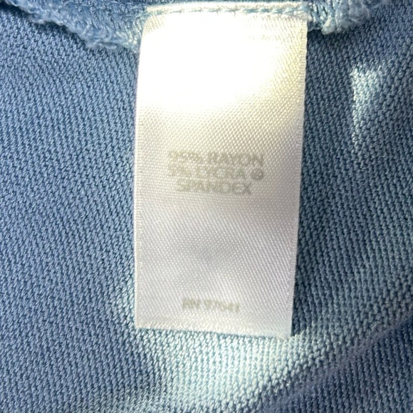 J. Jill Wearever Collection Light Blue VNeck Cardigan Sweater. Lightweight. XL - Picture 7 of 8